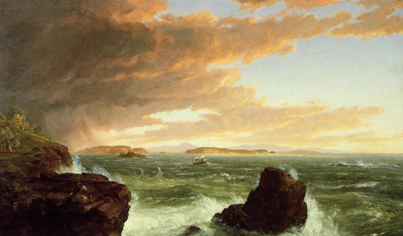 Thomas Cole View Across oil painting image